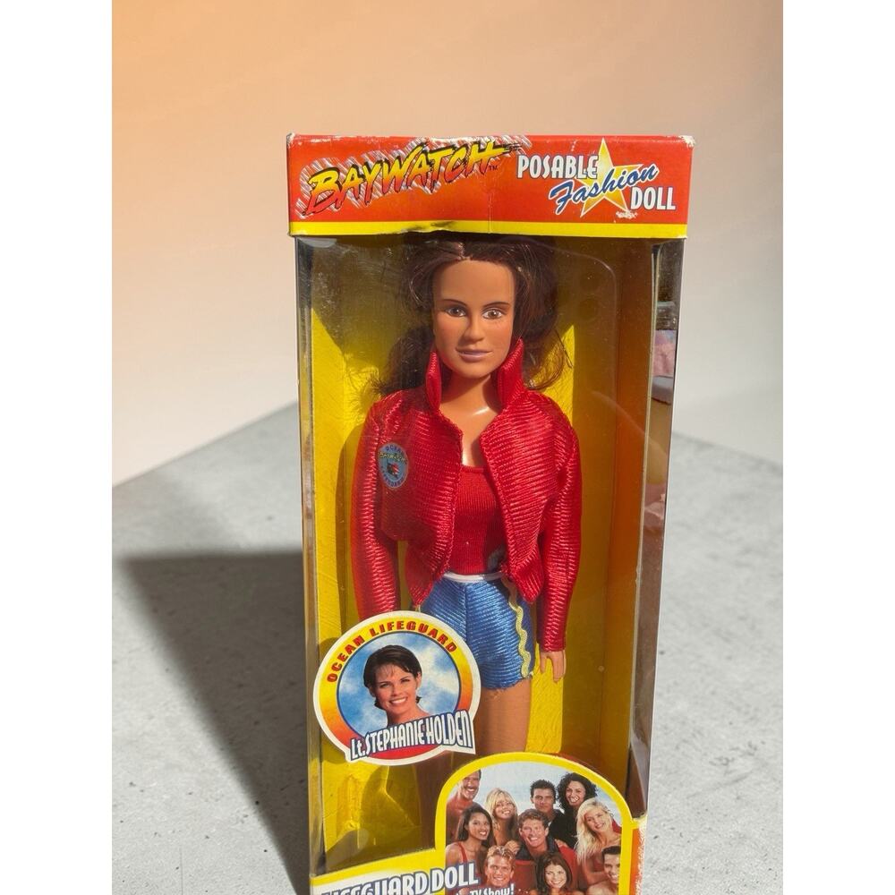 Toy Island Baywatch Lt. Stephanie Holden Posable Fashion Doll, 11 in, 1997